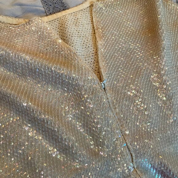 Handmade vintage sequin sweater set, shrug and shell - Picture 8 of 10